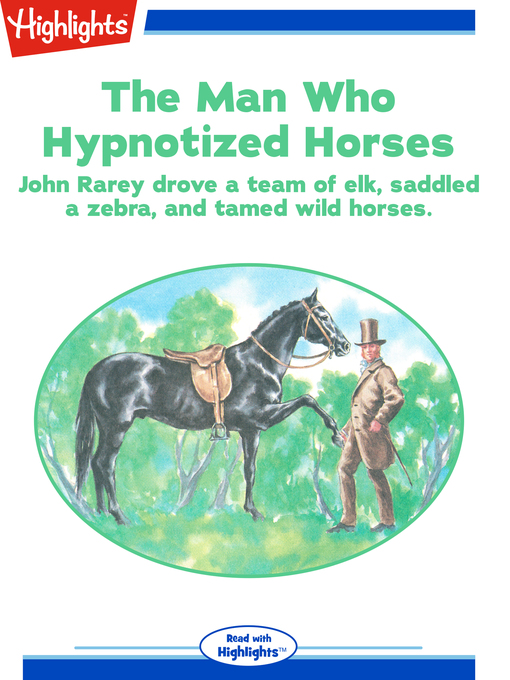 Cover of The Man Who Hypnotized Horses